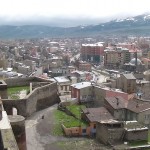 Saat kulesinden Erzurum'un Doğu yönündeki panaromik görüntüsü